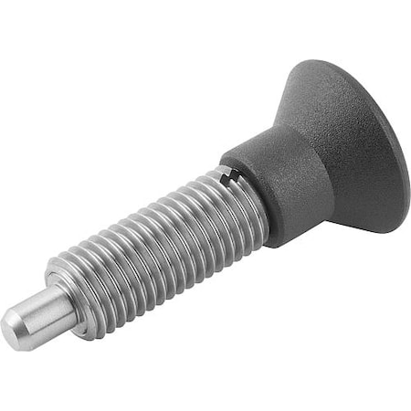 Indexing Plungers Without Collar With Ext. Locking Pin, Style G, Inch